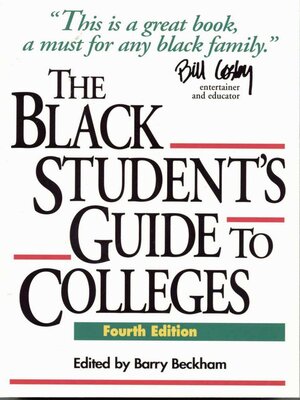 cover image of The Black Student's Guide to Colleges